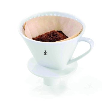 GEFU Porcelain Coffee Filter SANDRO size 4 ที่ใส่ที่กรองกาแฟ size 4รุ่น 16020 (White)